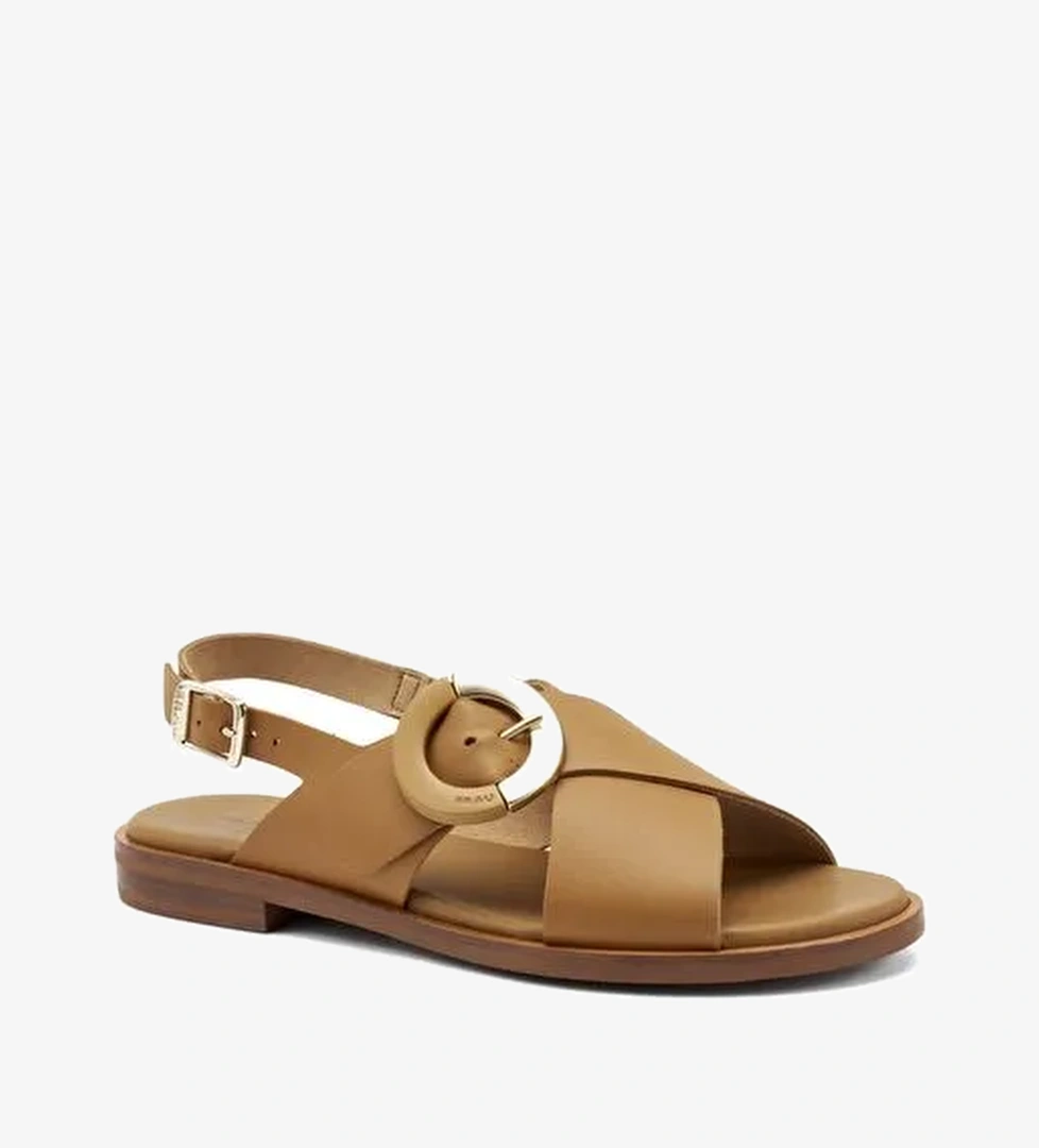 Kadın Sandalet 85P6 Frau LONDON-S Cuoio - Görsel 1