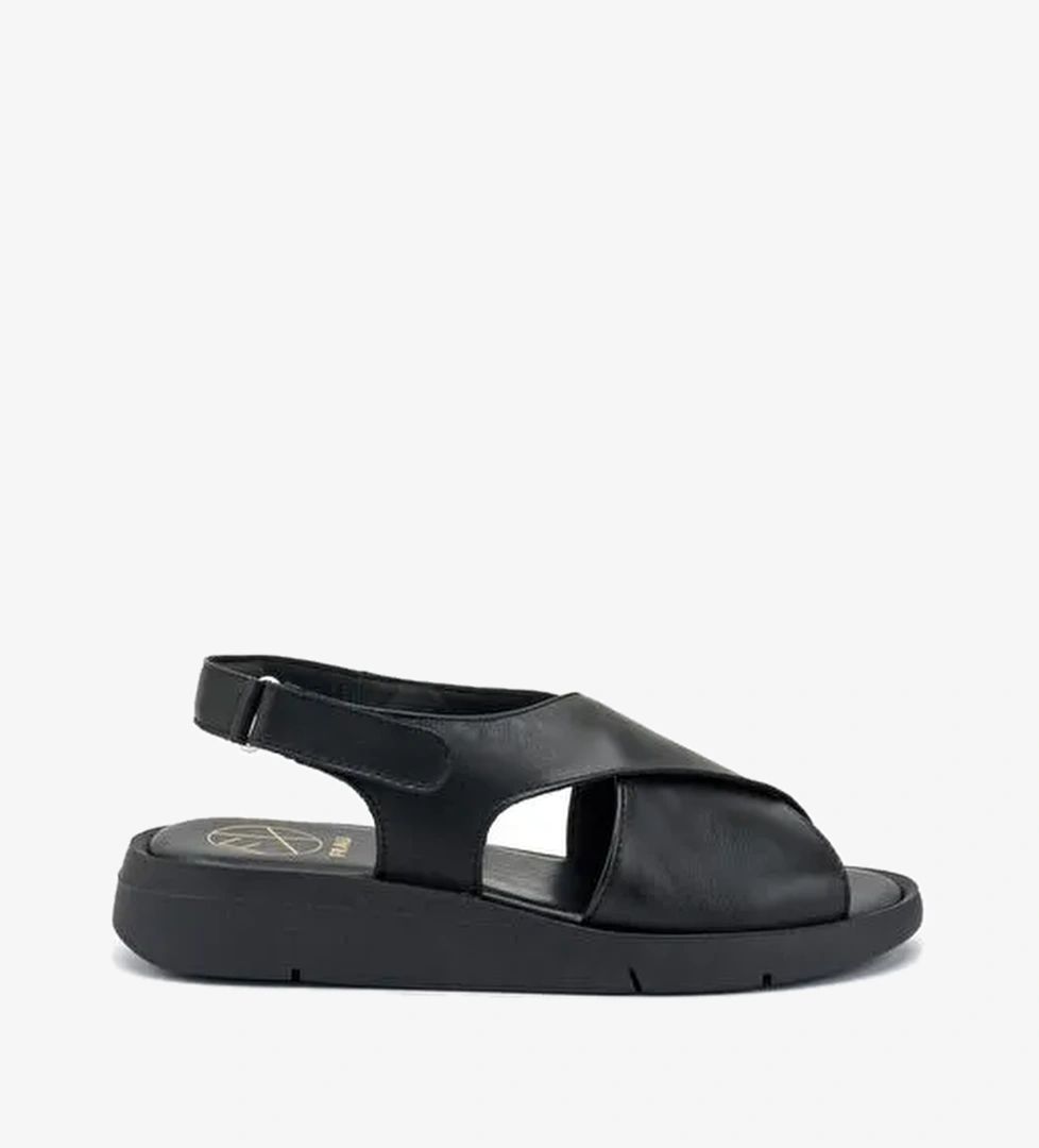 Kadın Sandalet 50P1 Frau CACHEMIRE SANDAL Black - Görsel 1