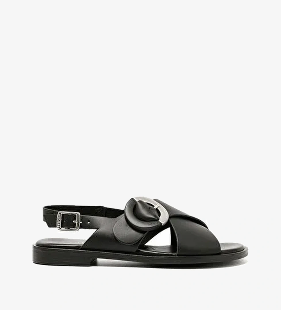 Kadın Sandalet 85P6 Frau LONDON-S Nero - Görsel 1