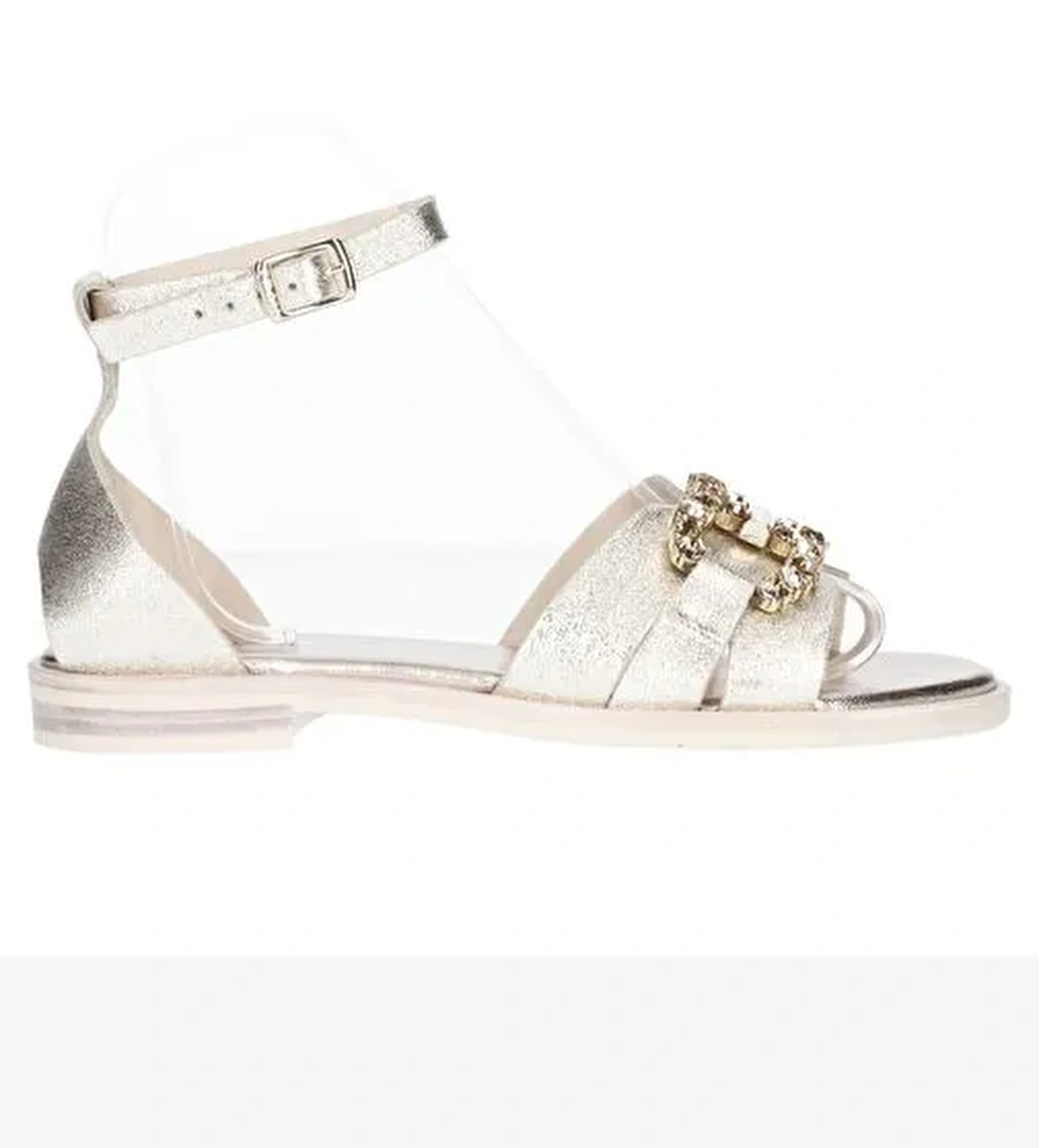 Kadın Sandalet 86V7 Frau FLORENCE-S Platino - Görsel 1