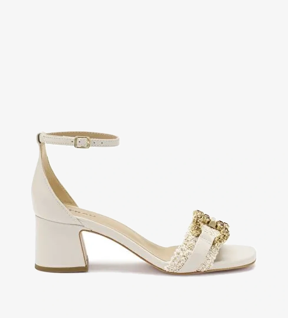 Kadın Topuklu Ayakkabı 79H1 Frau FANCYplume ORObeige - Görsel 1