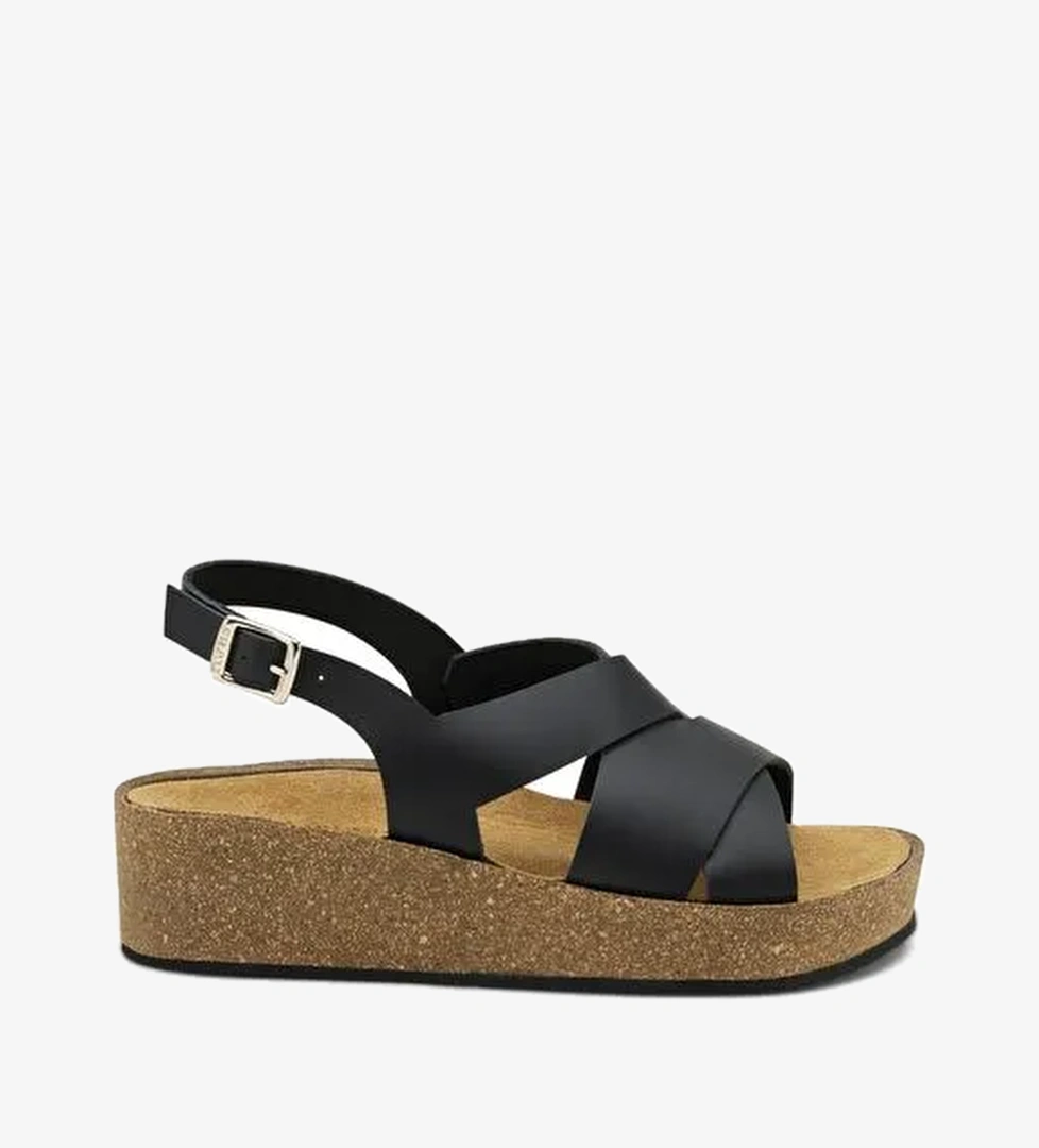 Kadın Sandalet 60M4 Frau LONDON-S Nero - Görsel 1