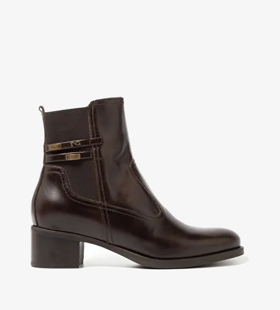 Kadın Bot I513841D 300 NeroGiardini MANOLETE T.DI MORO ELASTICO T.MORO 85 TR BRESCIA 894 T.Moro - Görsel 1