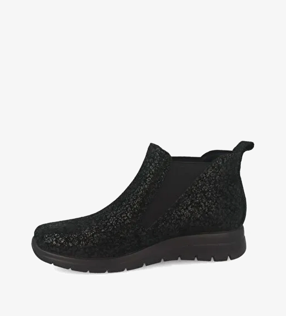 Kadın Bot 27 R17 AX Fly Flot LEATHER WOMAN ANKLE BOOT 2003-Black - Görsel 1