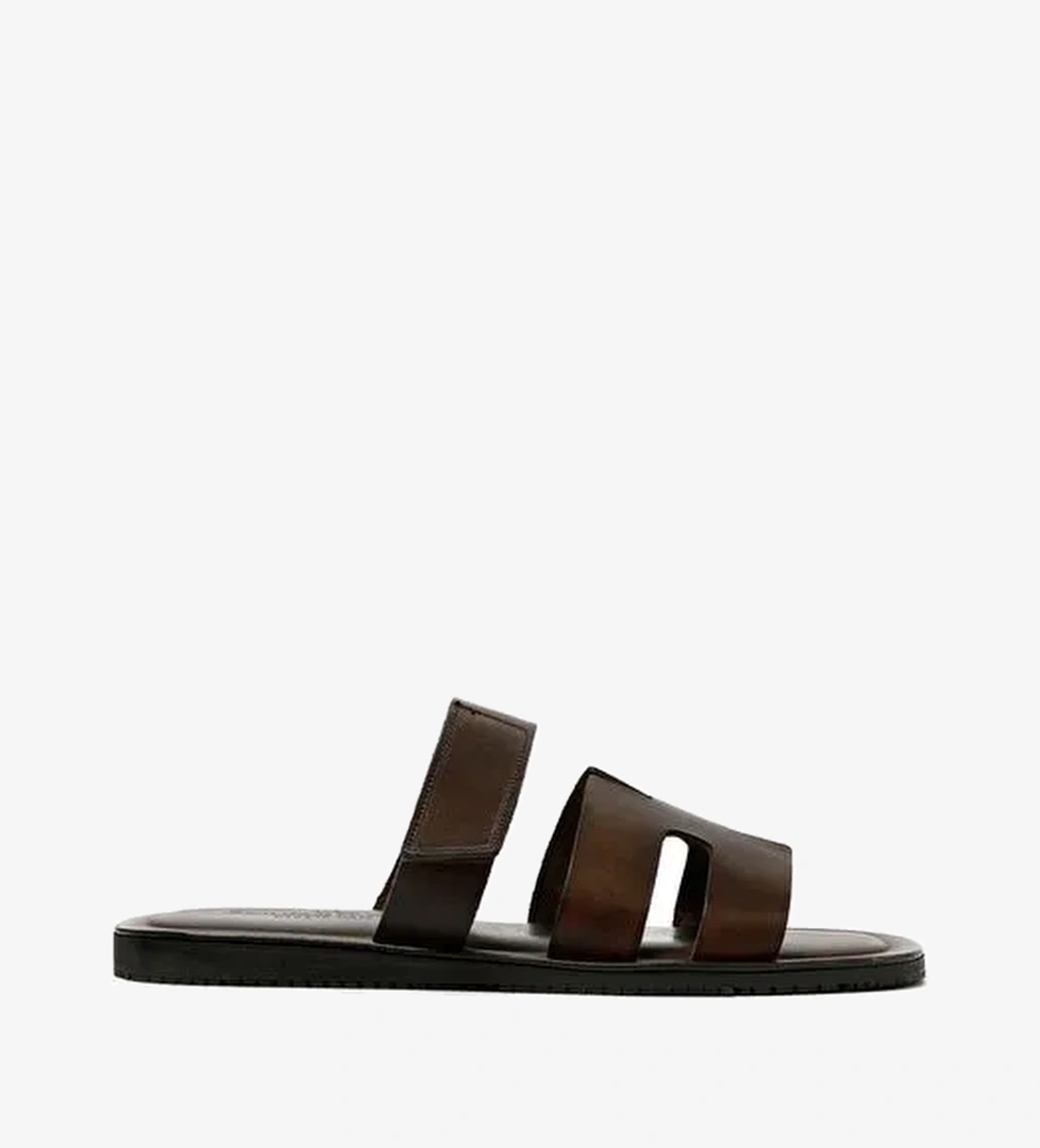 Erkek Terlik M7897 The Sandals Factory LEATHER UPPER Sandals - Görsel 1