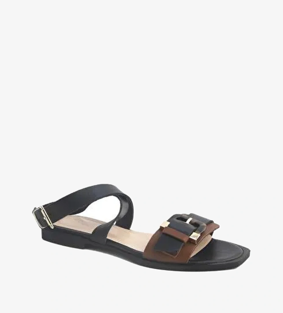 Kadın Sandalet MX-M.22302 ZS-R500 Giuseppe Mengoni Siyah - Görsel 1