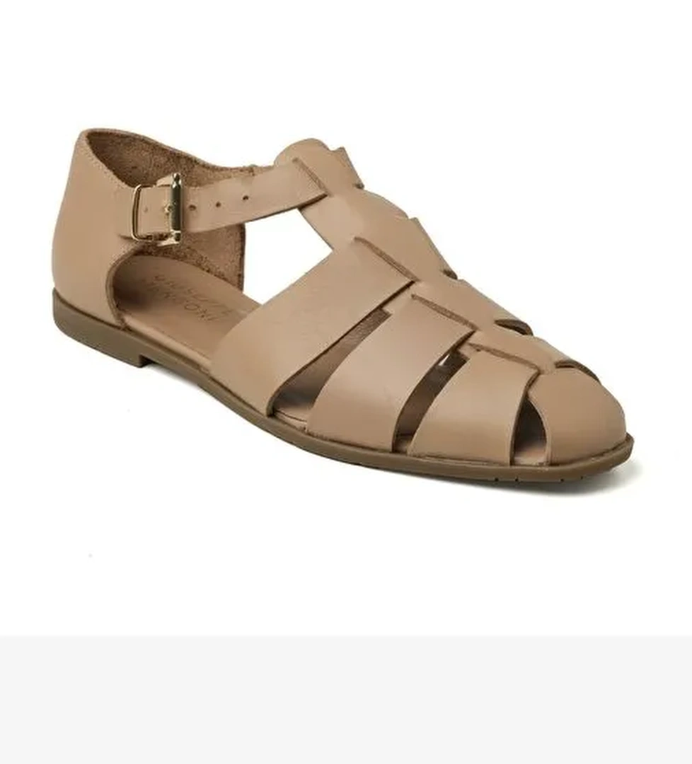 Kadın Sandalet MX-M.23122 ZA-R543 Giuseppe Mengoni Ten - Görsel 1