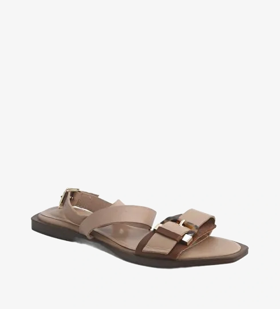 Kadın Sandalet MX-M.22302 ZS-R543 Giuseppe Mengoni Ten - Görsel 1