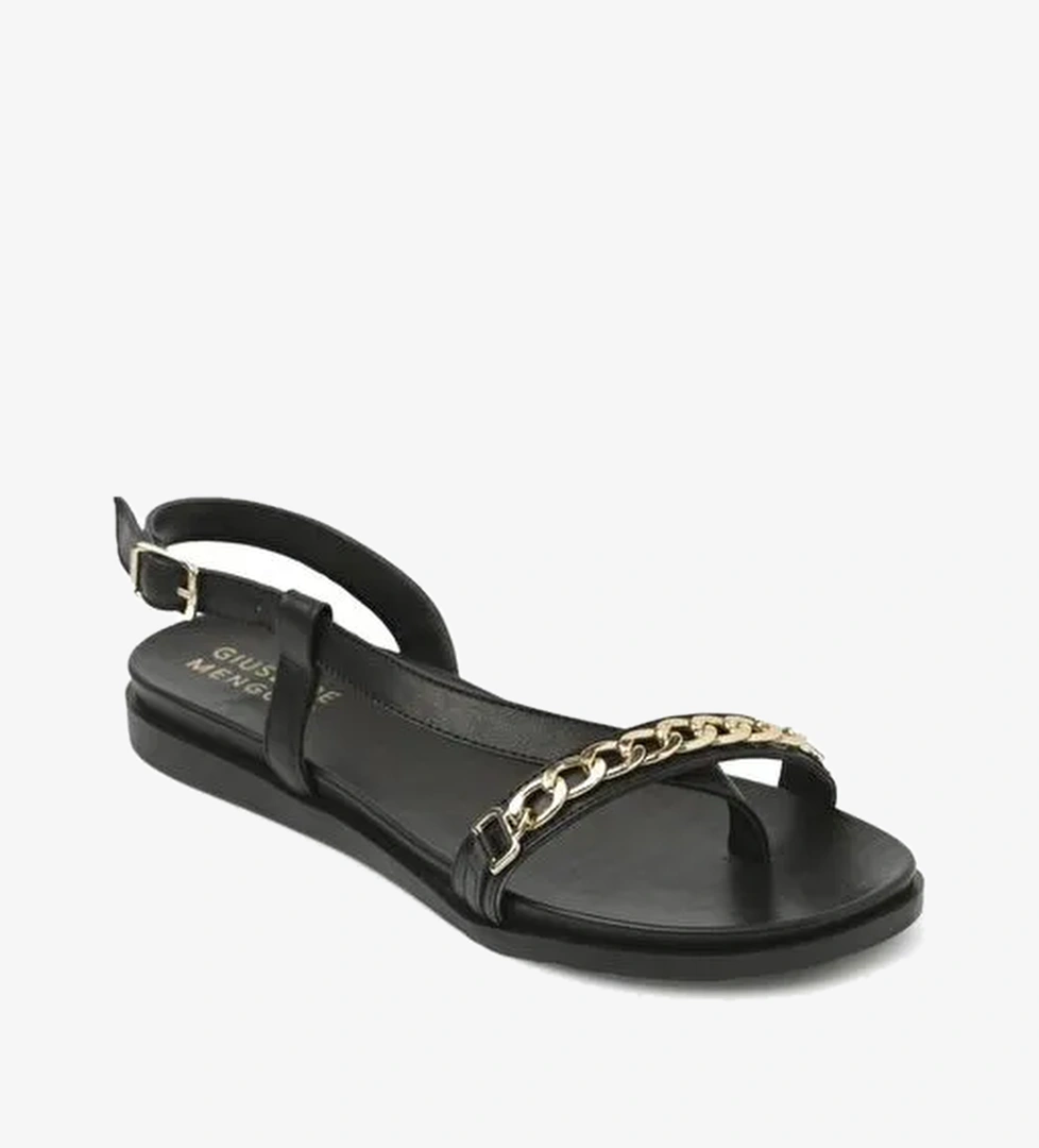 Giuseppe Mengoni Kadın Sandalet MX-M.21261 ZS R500 Giuseppe Mengon SİYAH - Görsel 1