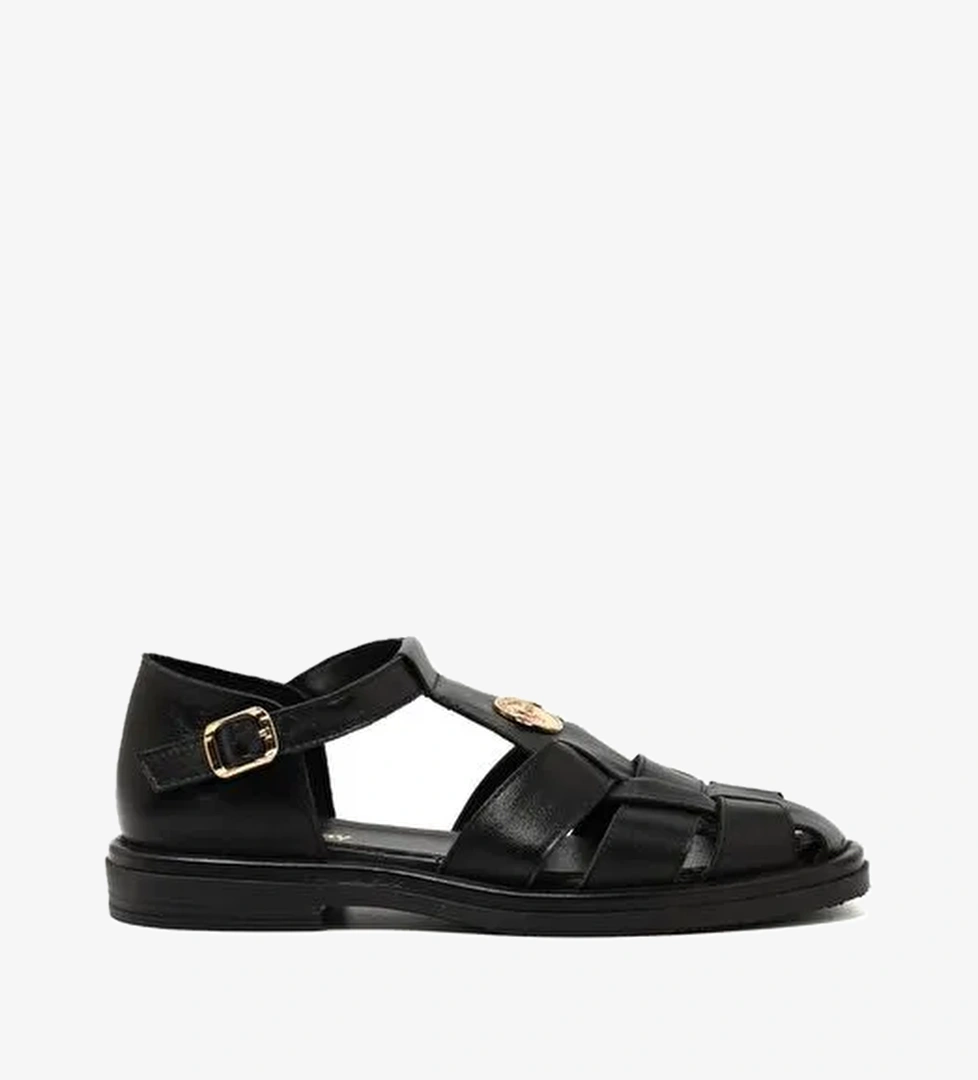 Kadın Sandalet RC-25Y-001-R40208 John May Siyah 26 - Görsel 1