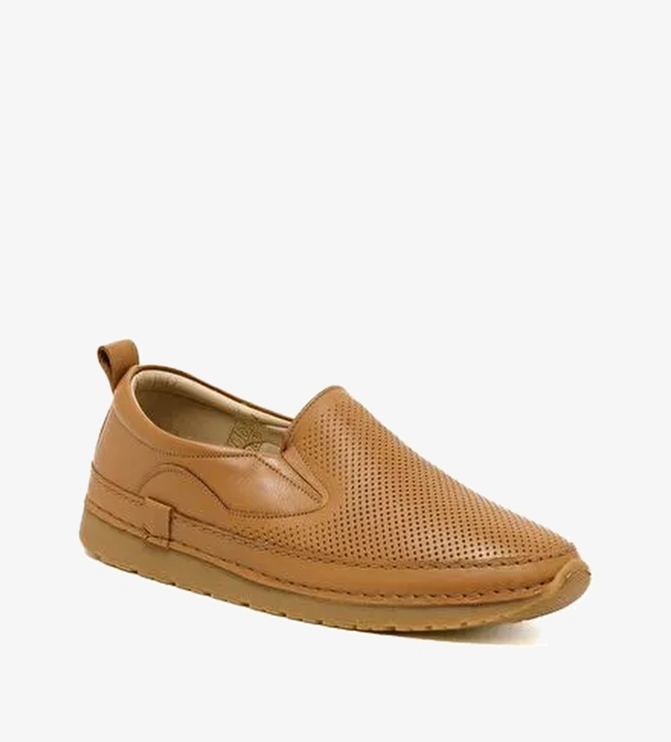 Kadın Sandalet RC-25Y-201-M5 John May Taba Deri - Görsel 1