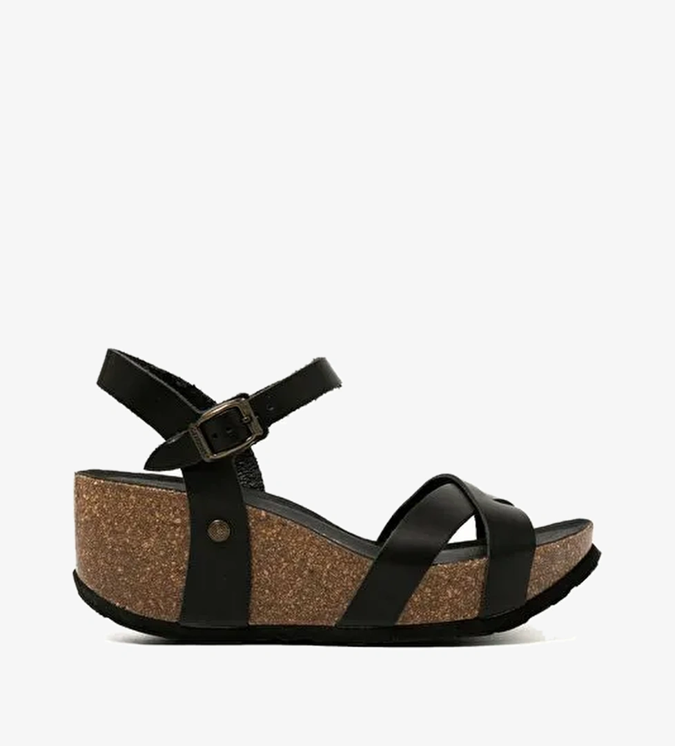 Kadın Sandalet CANNES G105816 Genuins Leather Dress Black - Görsel 1