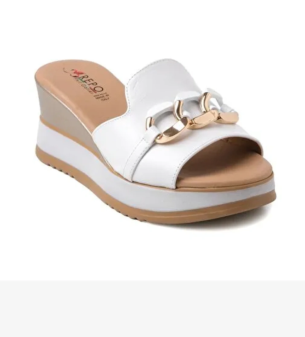 Kadın Terlik 21108-E4 Repo Bianco - Görsel 1