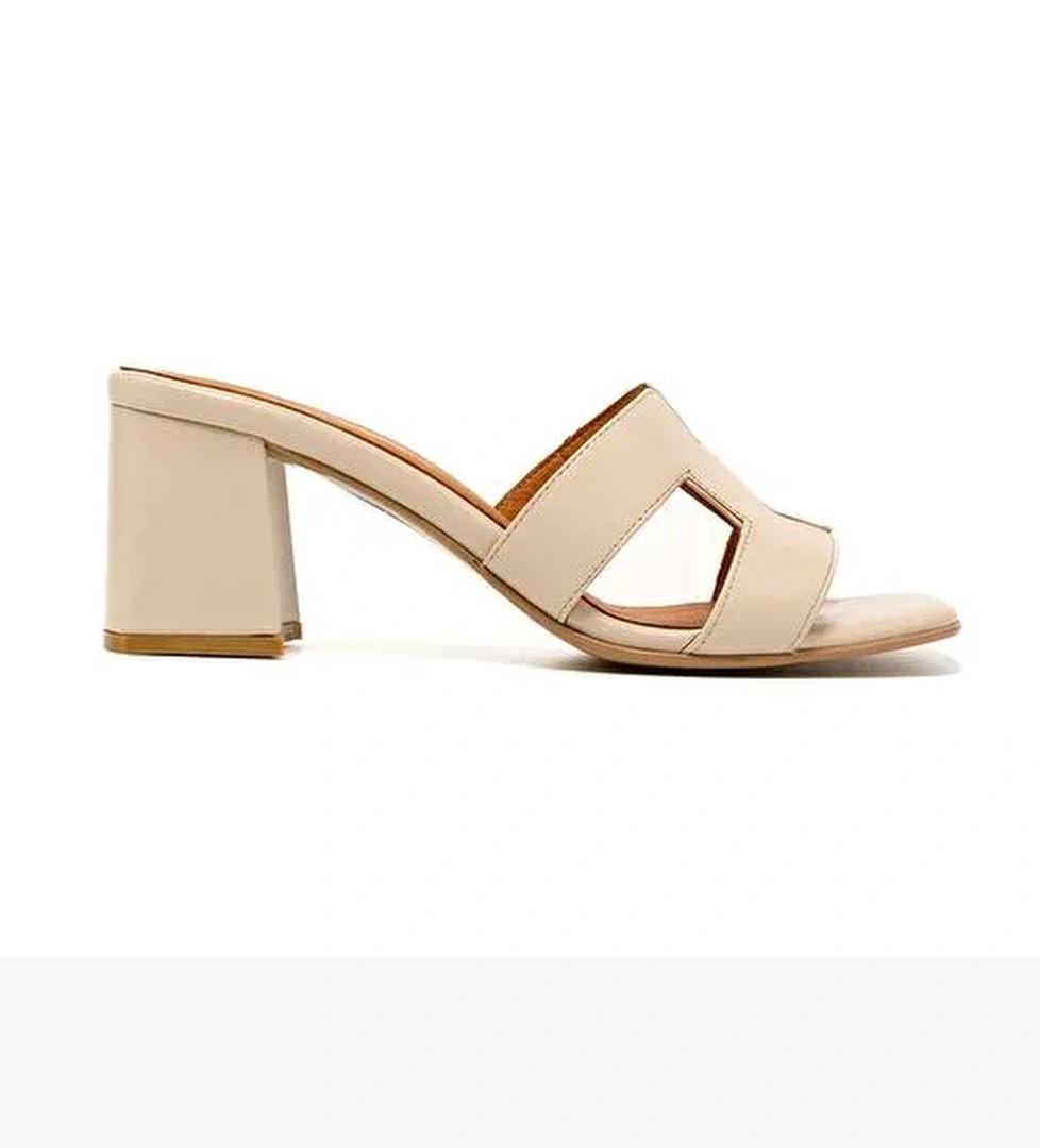 Kadın Terlik RC-25Y-015-R2048 John May Bej Cilt - Görsel 1