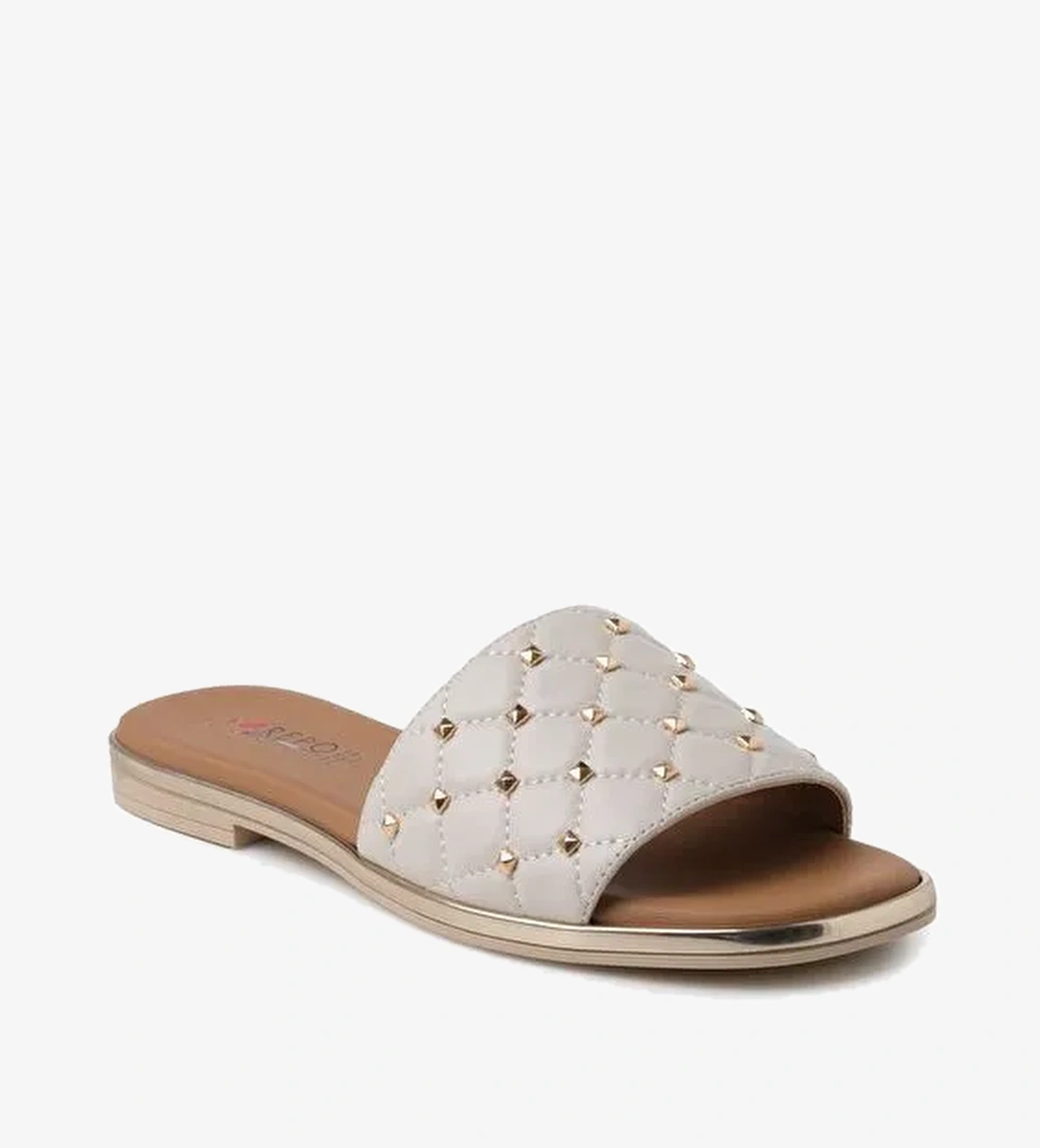 Kadın Terlik 71125-E4 Repo Avorio - Görsel 1