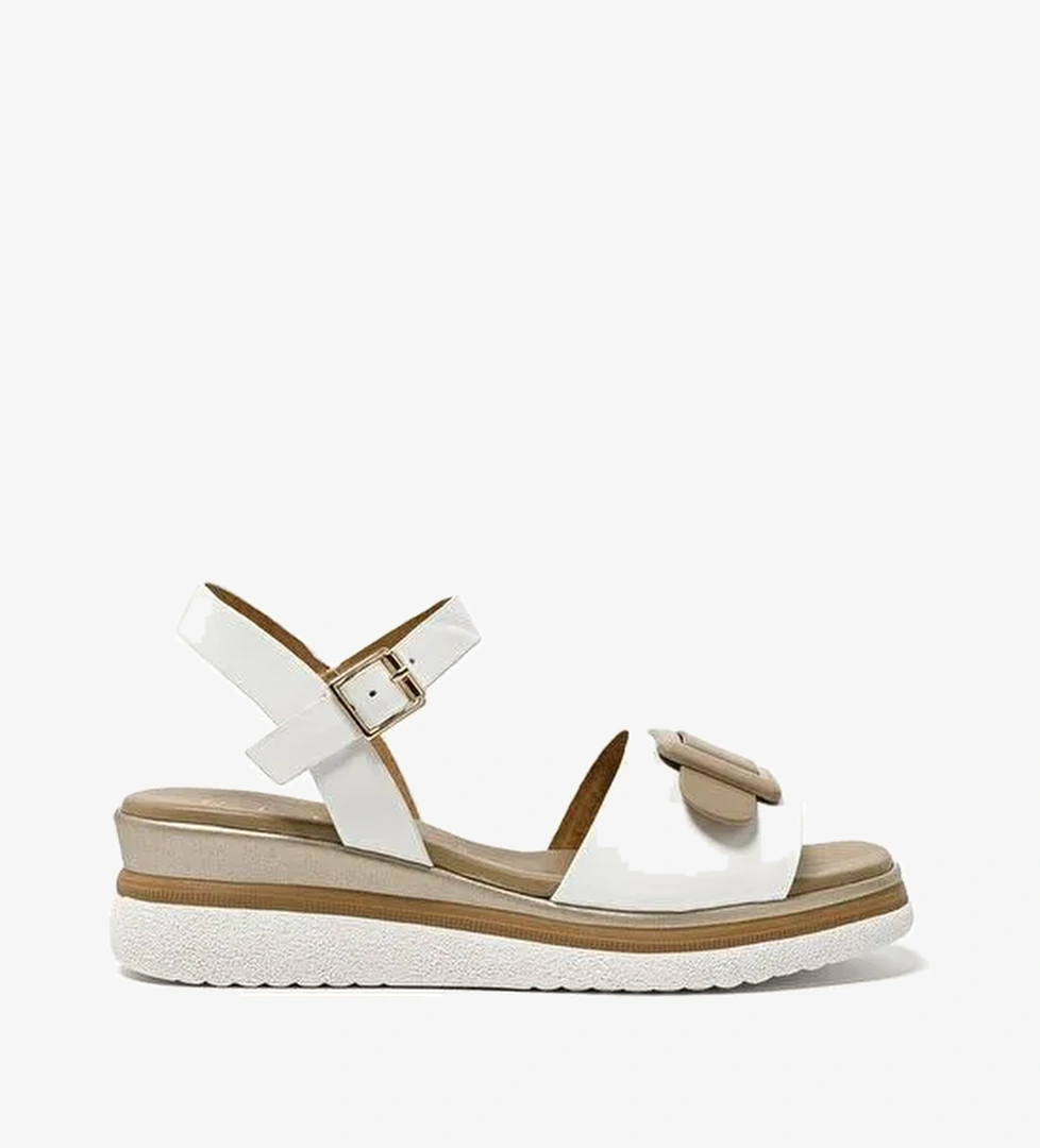 Kadın Sandalet 10218-E5 Repo Bianco - Görsel 1