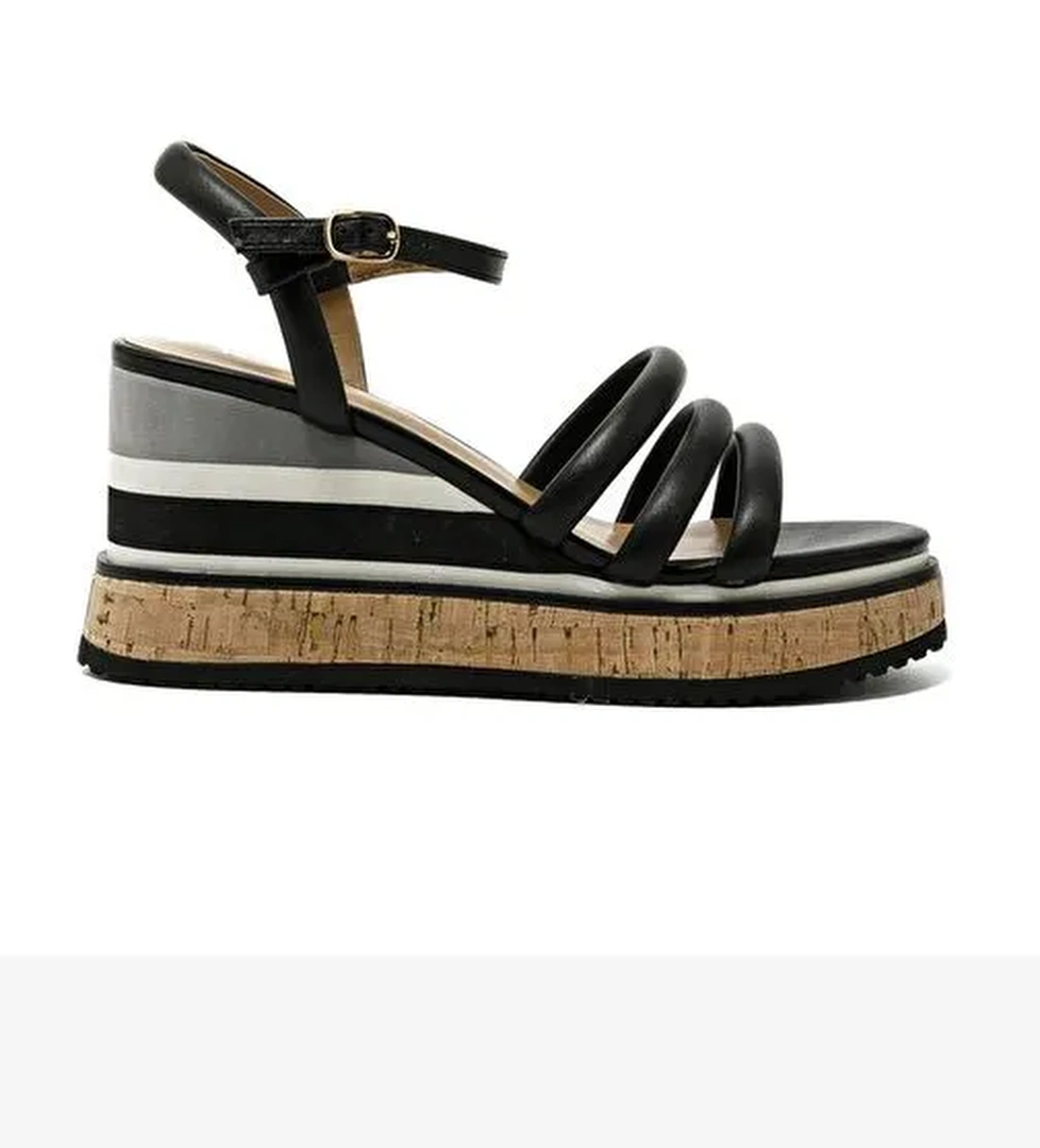 Kadın Sandalet 63201-E5 Repo Nero - Görsel 1