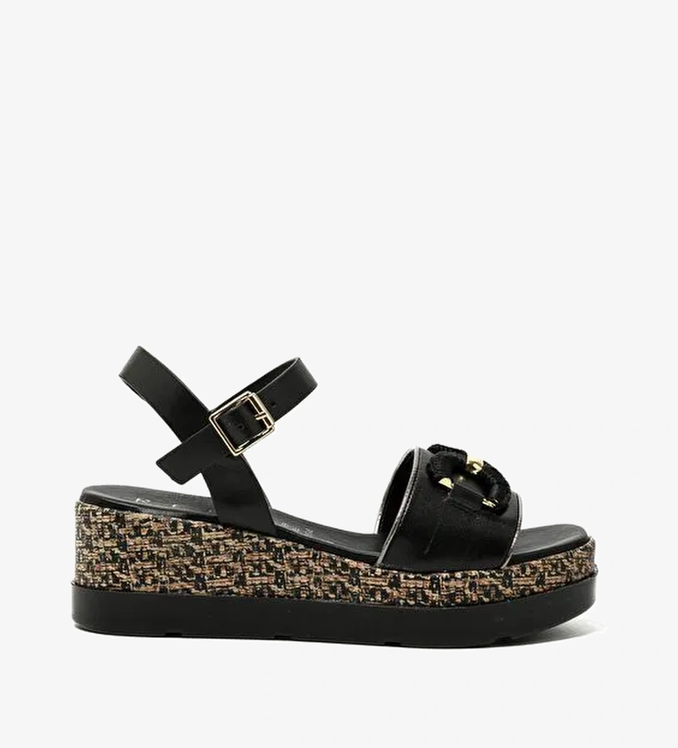 Kadın Sandalet 50248-E5 Repo Nero - Görsel 1