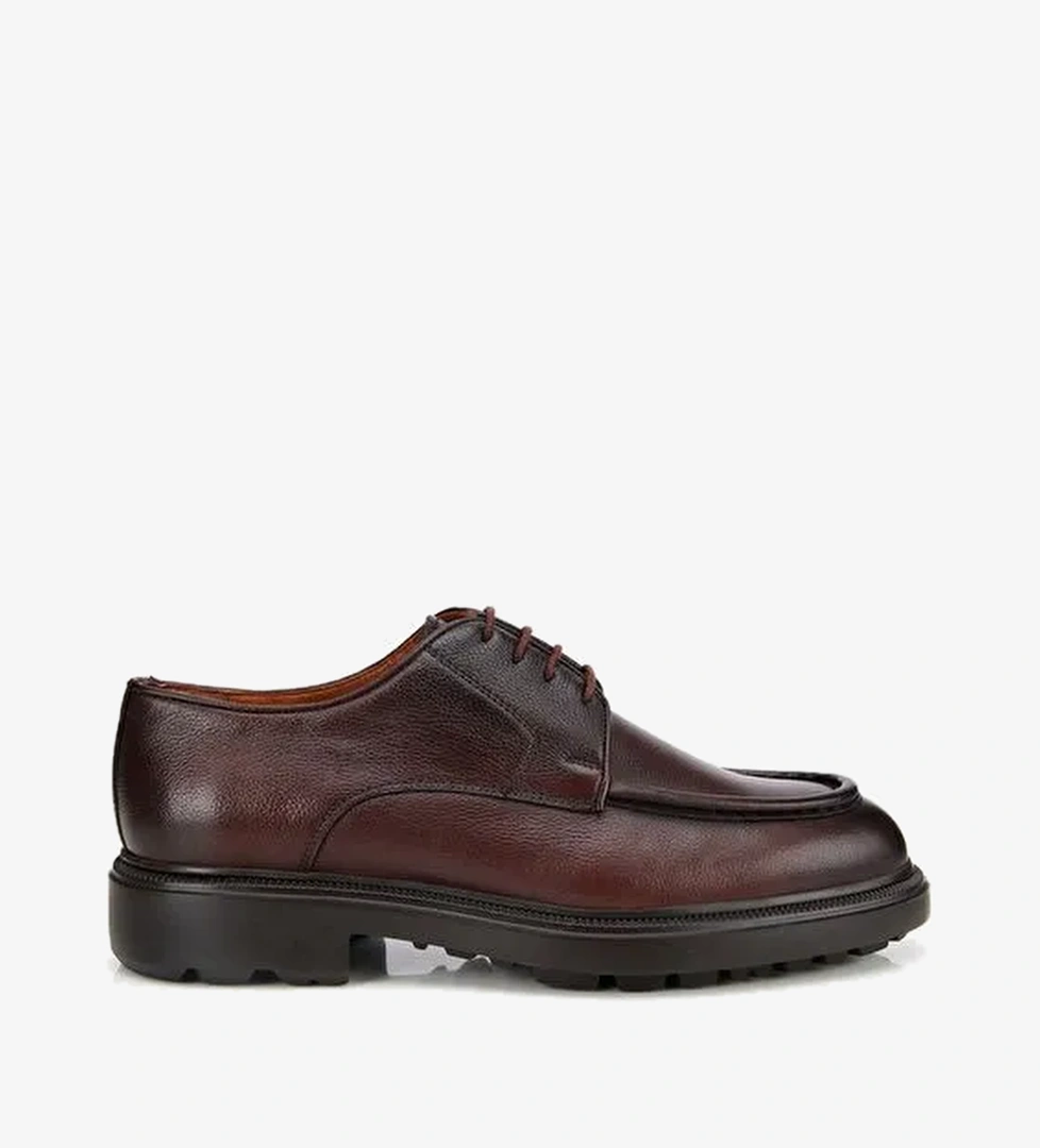 Erkek Deri Kahverengi Yumuşak Dokulu Klasik Ayakkabı 02AYH313860A480 - Görsel 1