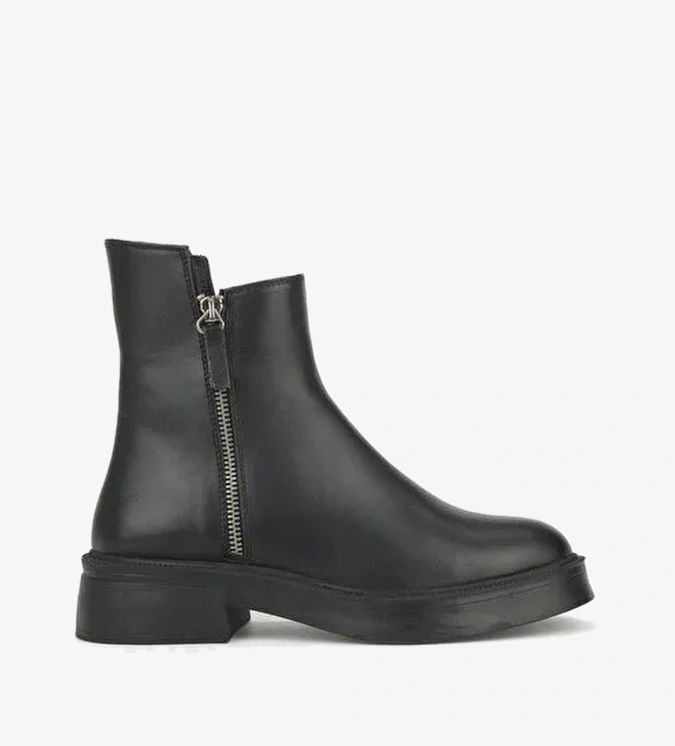 Ziya, Kadın Hakiki Deri Bot 153359Z343 Siyah - Görsel 1