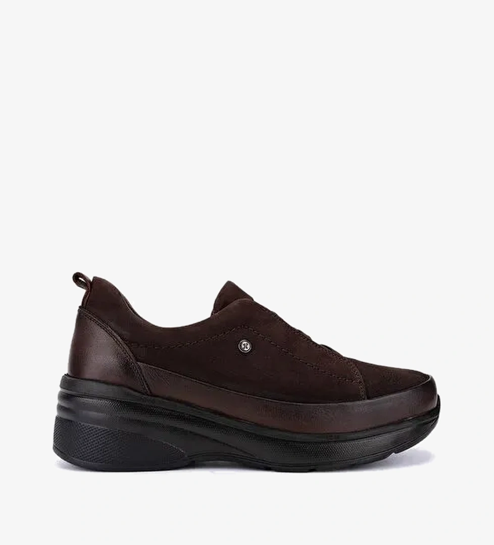 Tamer Tanca Kadın Kahverengi Sneakers & Spor Ayakkabı - Görsel 1