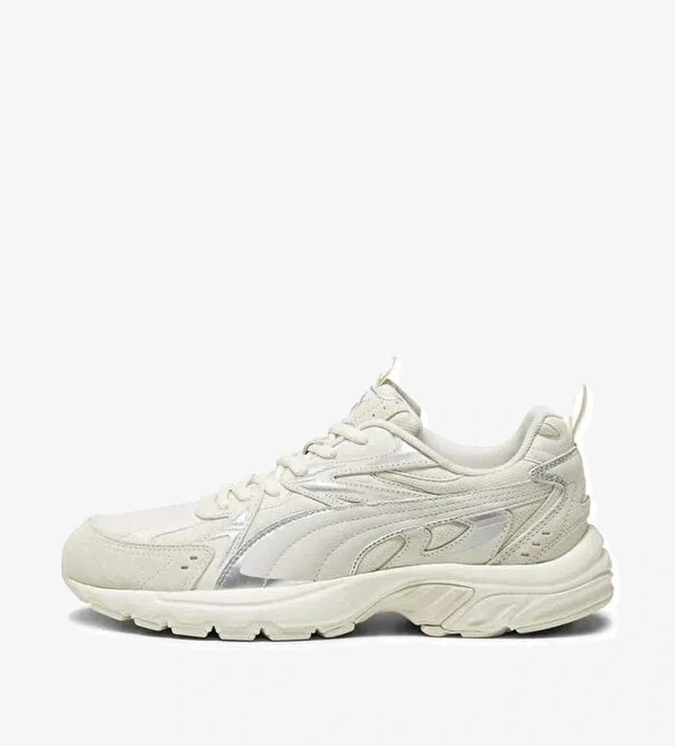 Puma Kadın Milenio Tech Suede Cool Light Beyaz Spor Ayakkabı Sneaker - 39348902 - Görsel 1