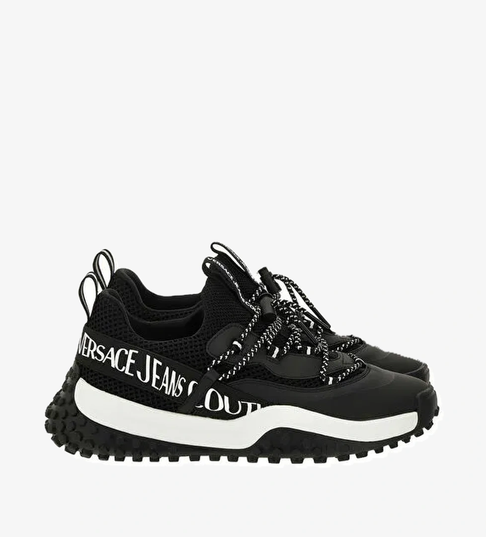 Versace Jeans Couture Siyah Erkek Sneaker FONDO HYBER DIS. SN2