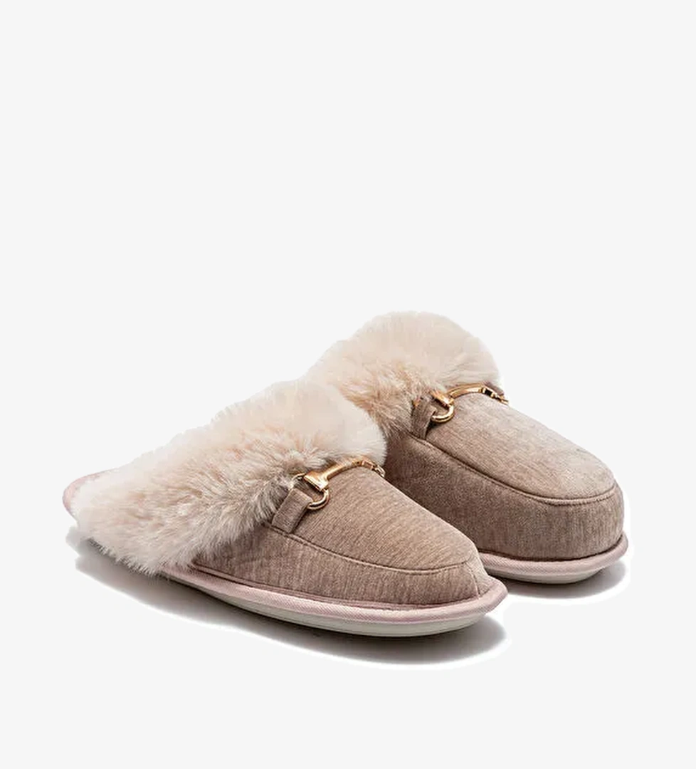 Twigy Twigy Bej Kadın Ev Terliği GG0141 model görseli