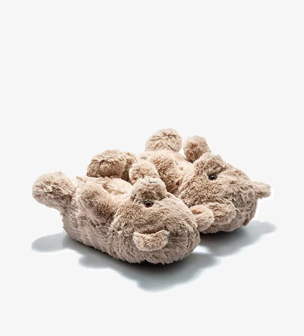 Twigy Kahverengi Kadın Panduf AA0663 - Görsel 1