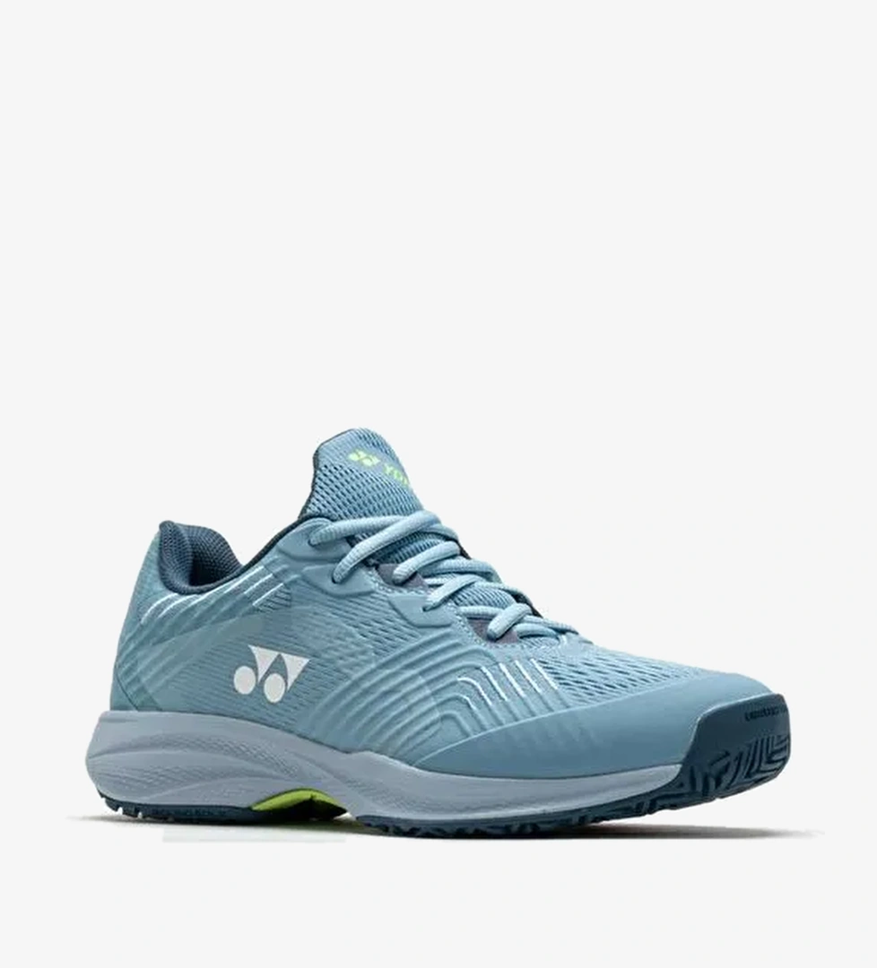 Yonex Sonicage Wide Erkek Gri Mavi Tenis Ayakkabısı - Görsel 1
