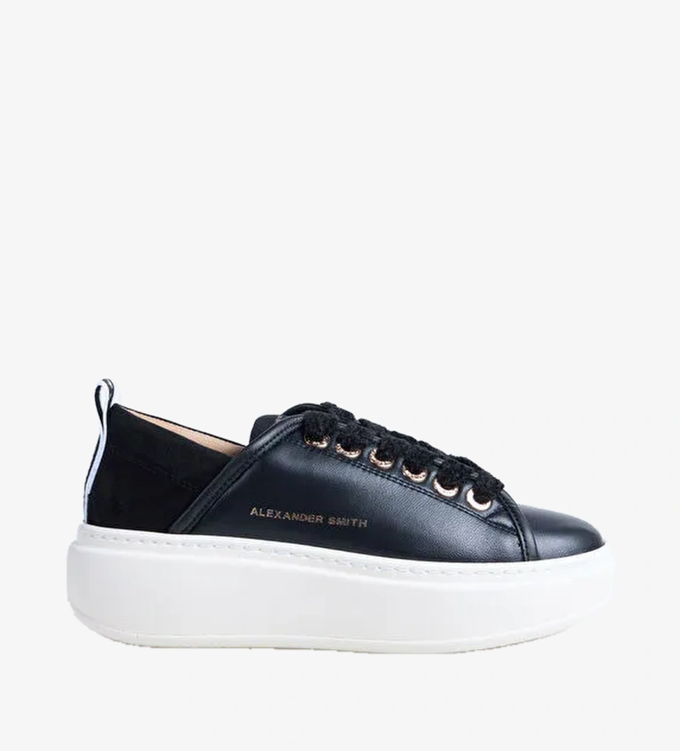 Alexander Smith Unisex Deri Sneaker WEMBLEY HIGH WOMAN - Görsel 1