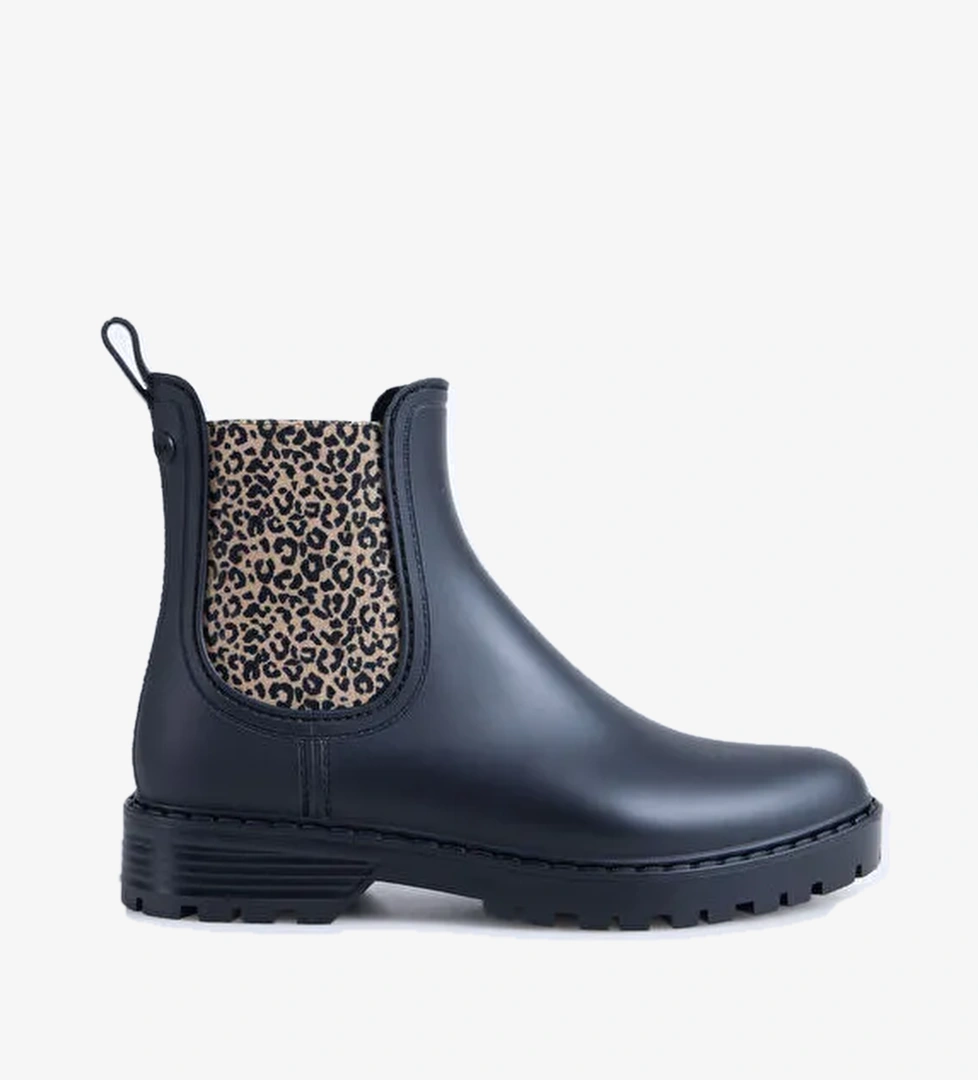 Igor Siyah Kadın Bot W10331 TRAK BASIC LEO - Görsel 1