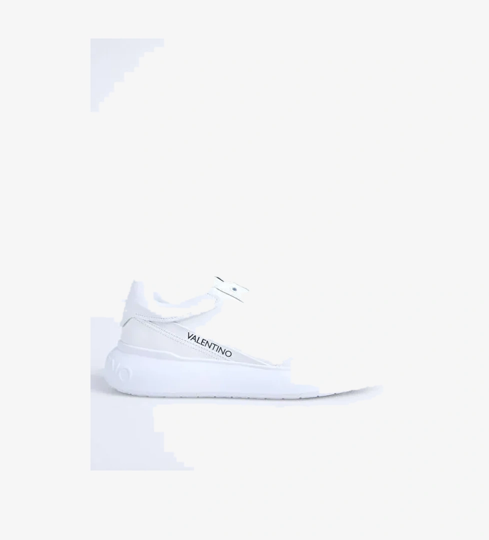 Valentino Beyaz Erkek Deri Sneaker JUMP