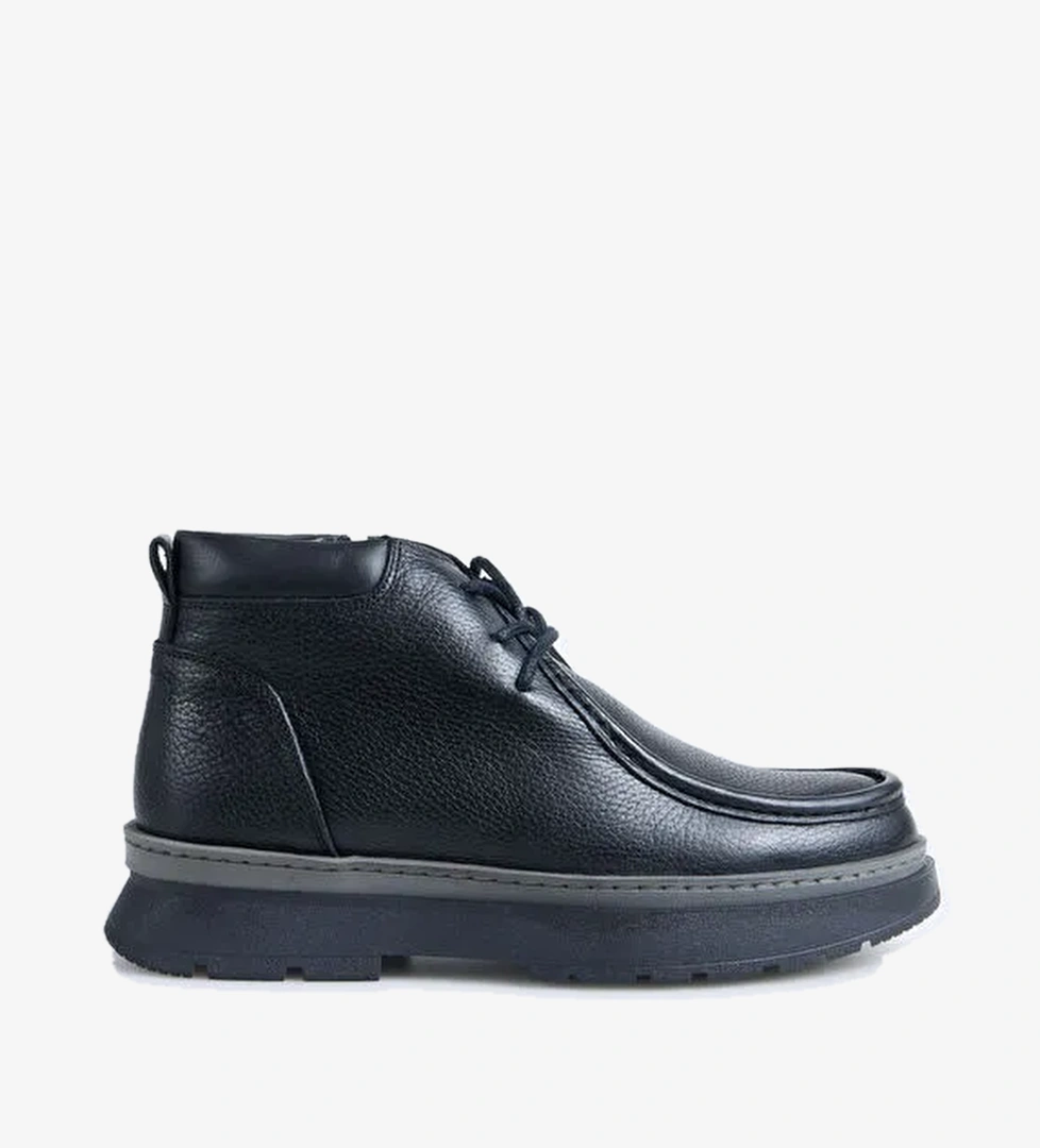 F By Fabrika F By Fabrika Kahverengi Siyah Erkek Deri Bot Veri model görseli