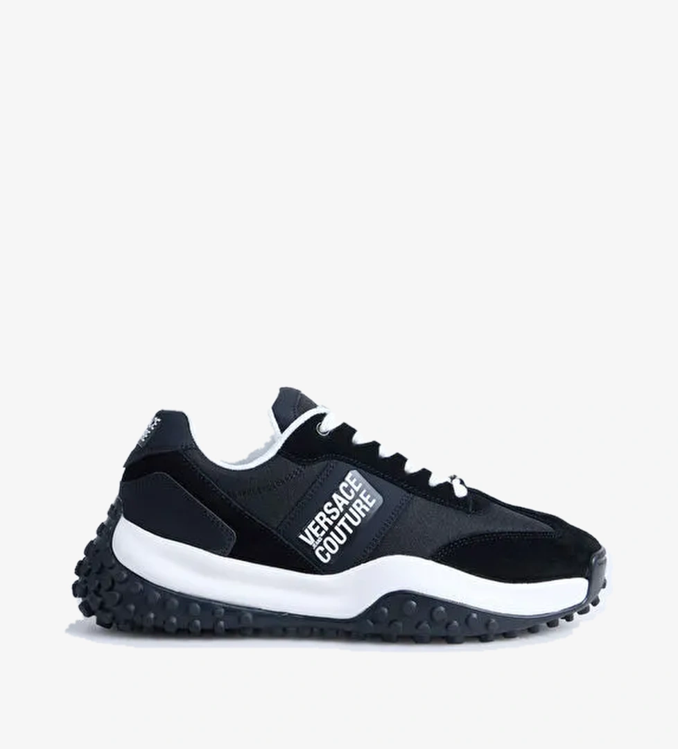 Versace Jeans Couture Siyah Erkek Sneaker FONDO HYBER DIS. 47 - Görsel 1