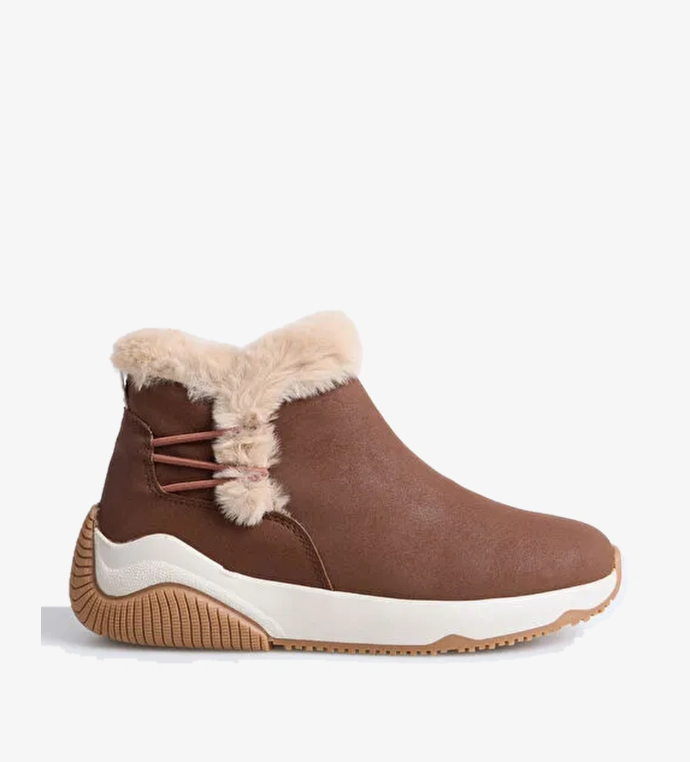 F By Fabrika Kahverengi Kadın Bot TULY