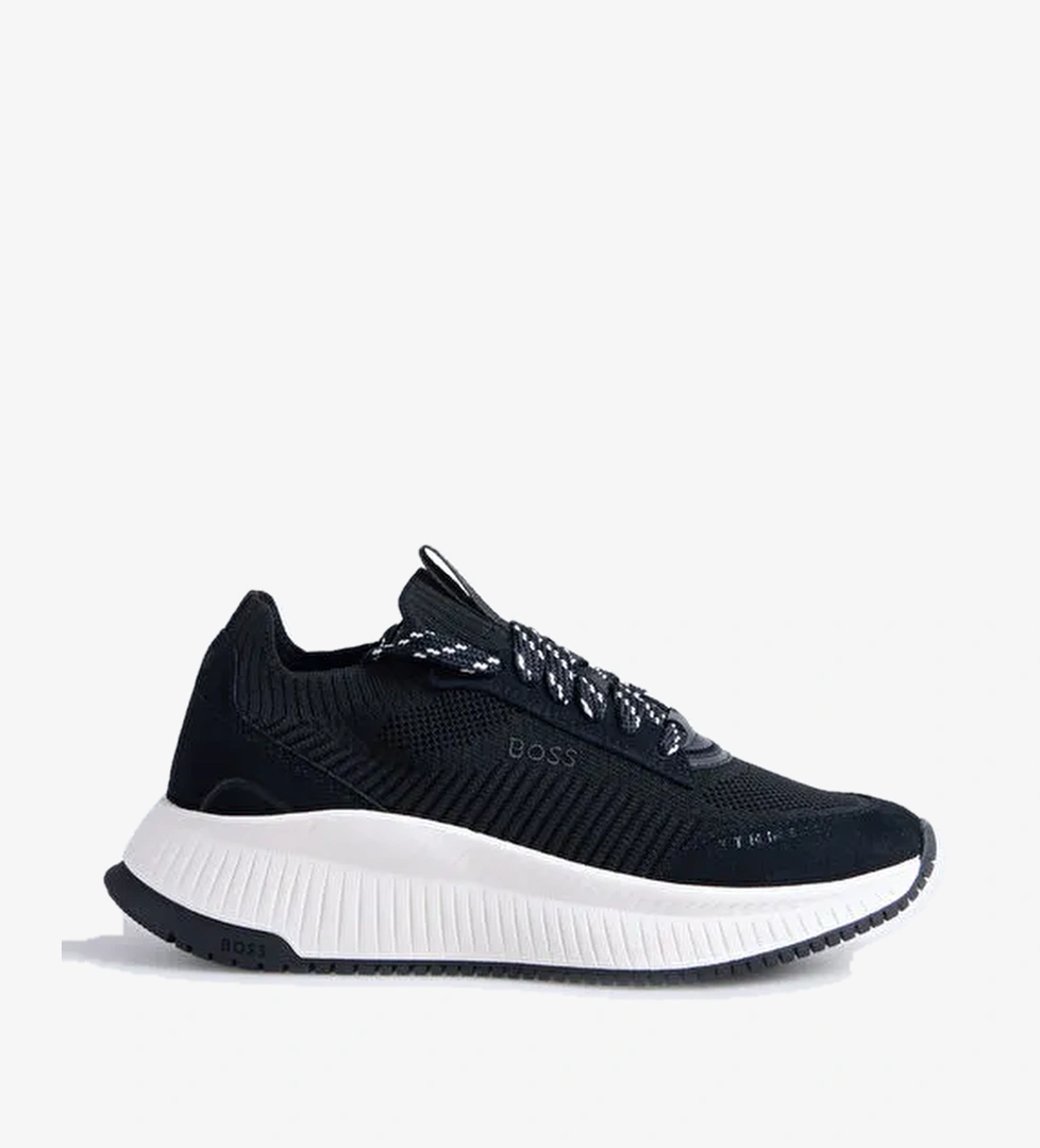 Boss Boss Bej Siyah Kadın Sneaker Ttnmevo_slon_lowkn model görseli