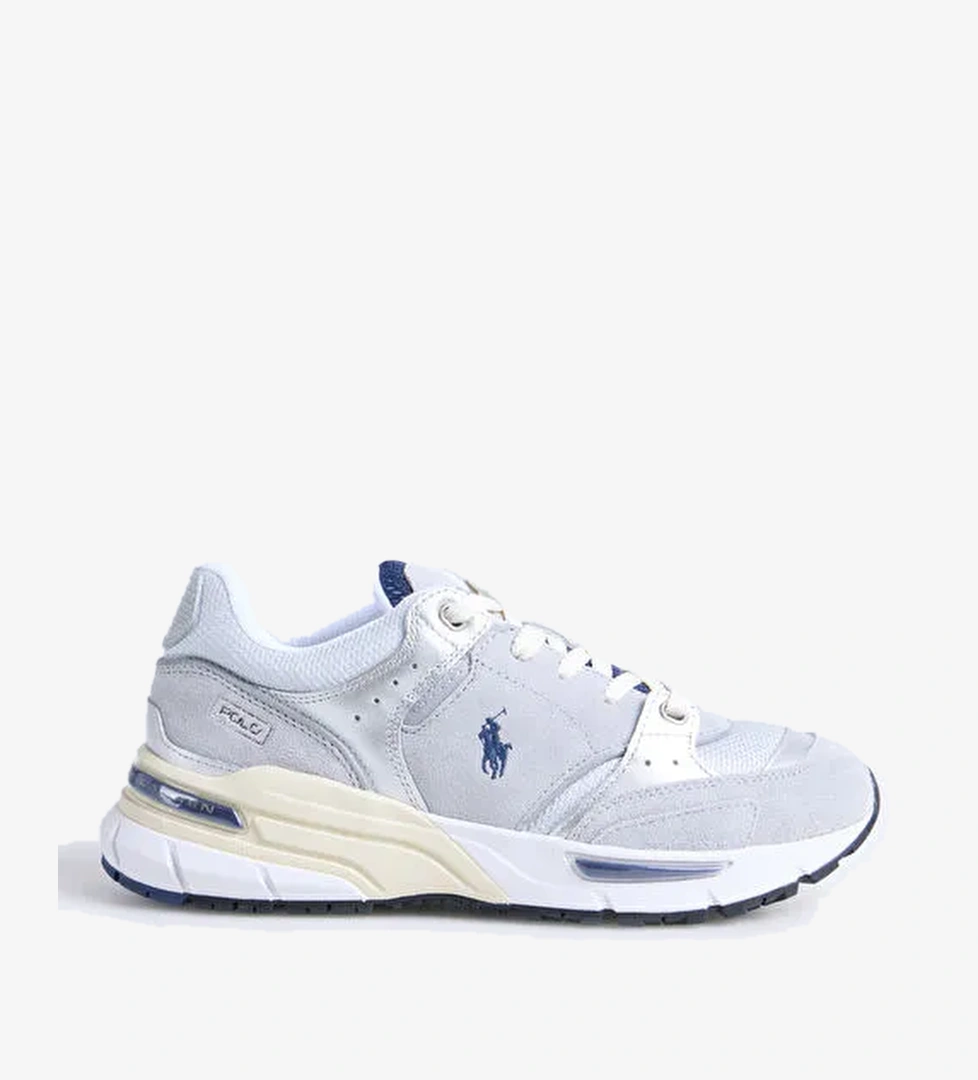 Polo Ralph Lauren Gri Erkek Sneaker TRACKSTR 250-SNEAKERS-LOW TOP LACE - Görsel 1