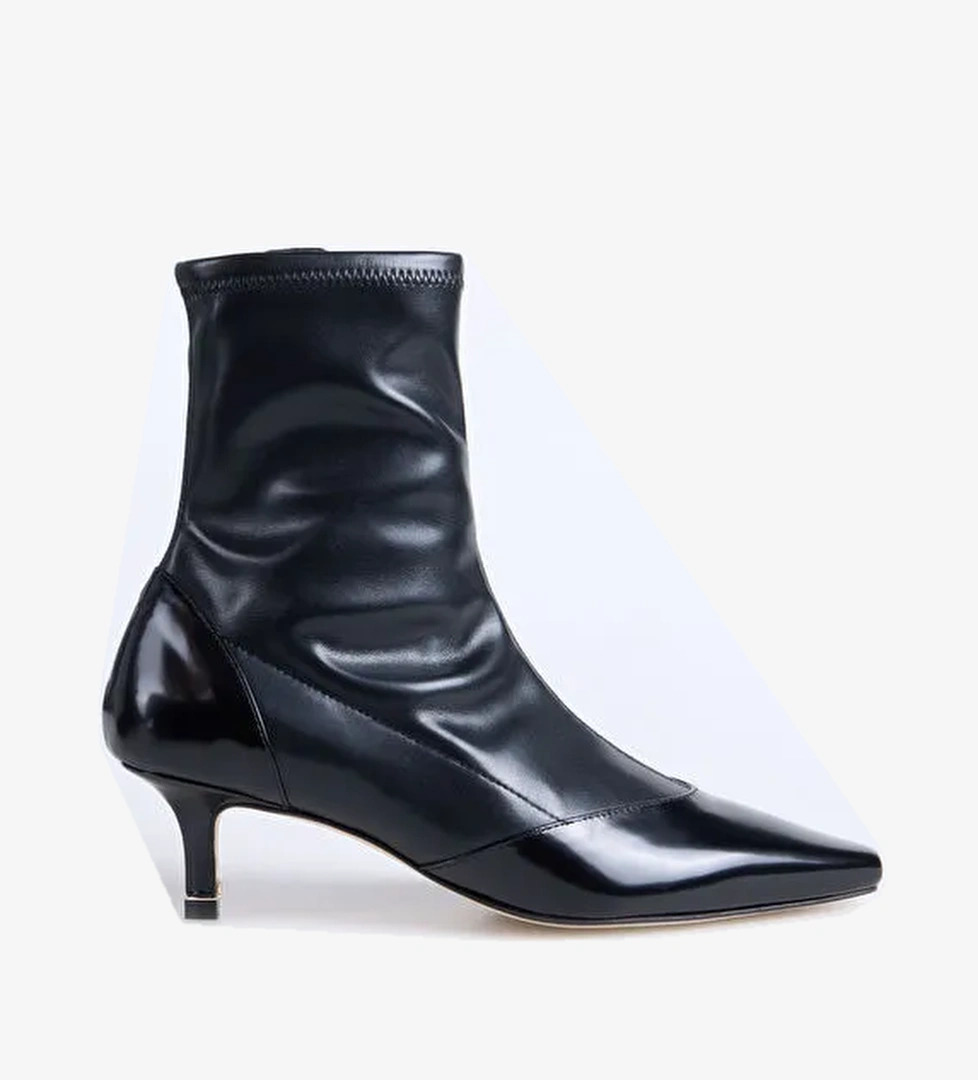 BOSS Siyah Kadın Topuklu Bot Charlize_Btie50_ABSR - Görsel 1