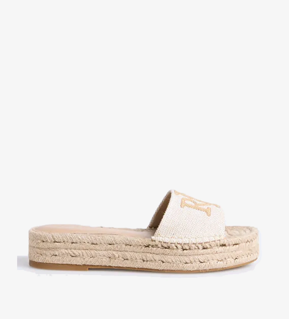 Lauren Ralph Lauren Bej Kadın Topuklu Ayakkabı 802966866001 - Görsel 1