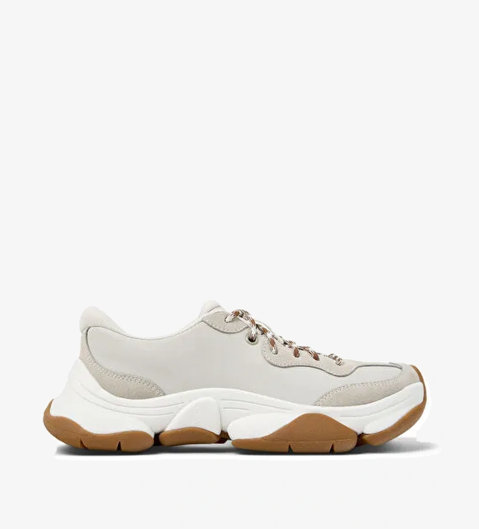 Camper Camper Karst 2 Ekru Kadın Deri Sneaker Spor Ayakkabı K201836-002 model görseli