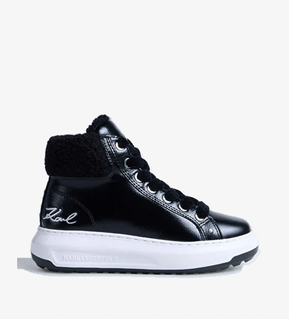 Karl Lagerfeld KARL LAGERFELD Siyah Kadın Deri Bot KL67555100 model görseli