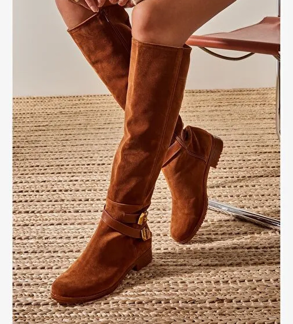 Taba Kadın Çizme E726203402 - Görsel 1