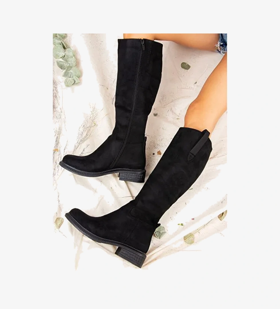 Siyah Kadın Çizme J674272102 - Görsel 1