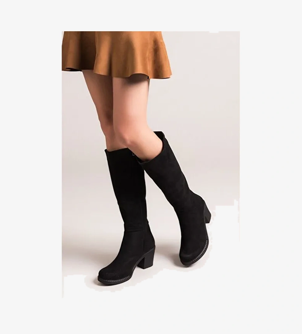 Siyah Kadın Çizme C674250302 - Görsel 1