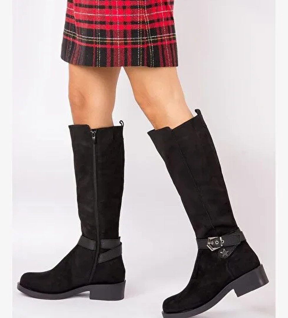 Siyah Kadın Çizme G674240102 - Görsel 1