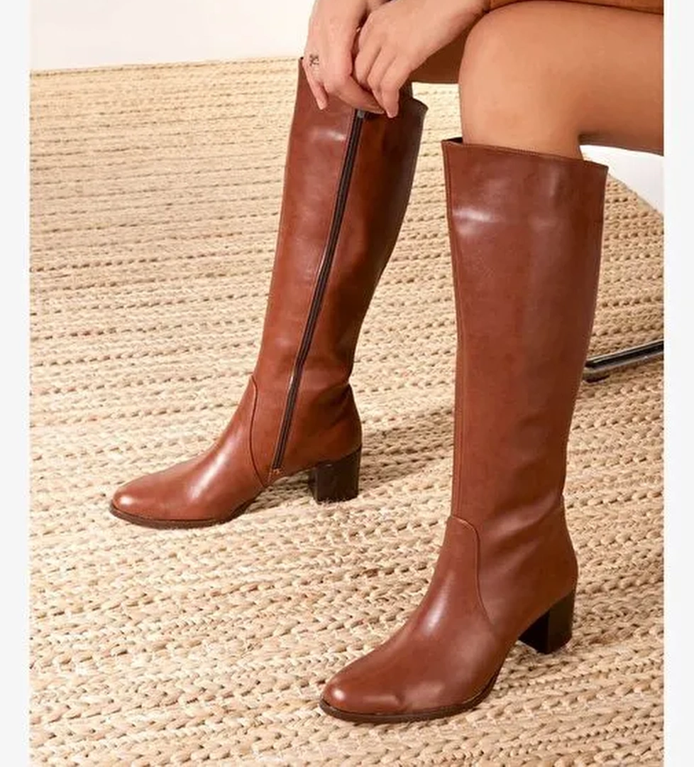 Taba Kadın Çizme A654252709 - Görsel 1