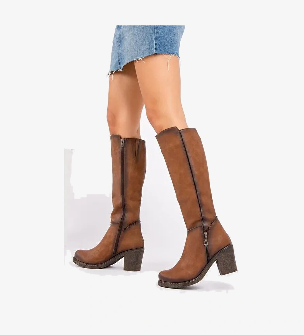 Taba Kadın Çizme G674252009 - Görsel 1