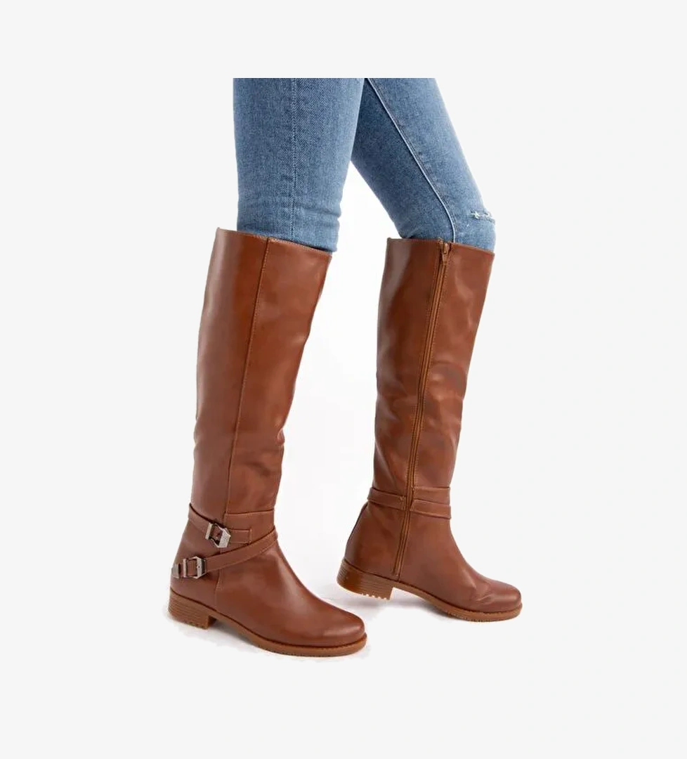 Taba Kadın Çizme E726203409 - Görsel 1