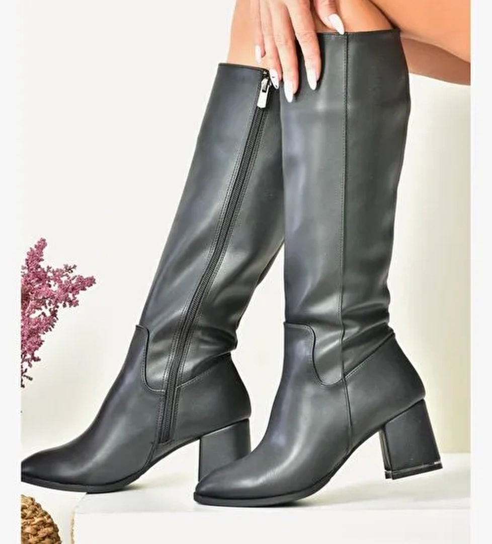 Siyah Günlük Kadın Çizme N282920209 - Görsel 1